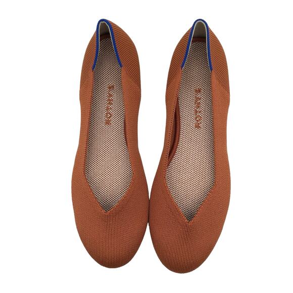 Rothy’s The Flat in Brandy Women’s Size 5.5‎ - Picture 2 of 8